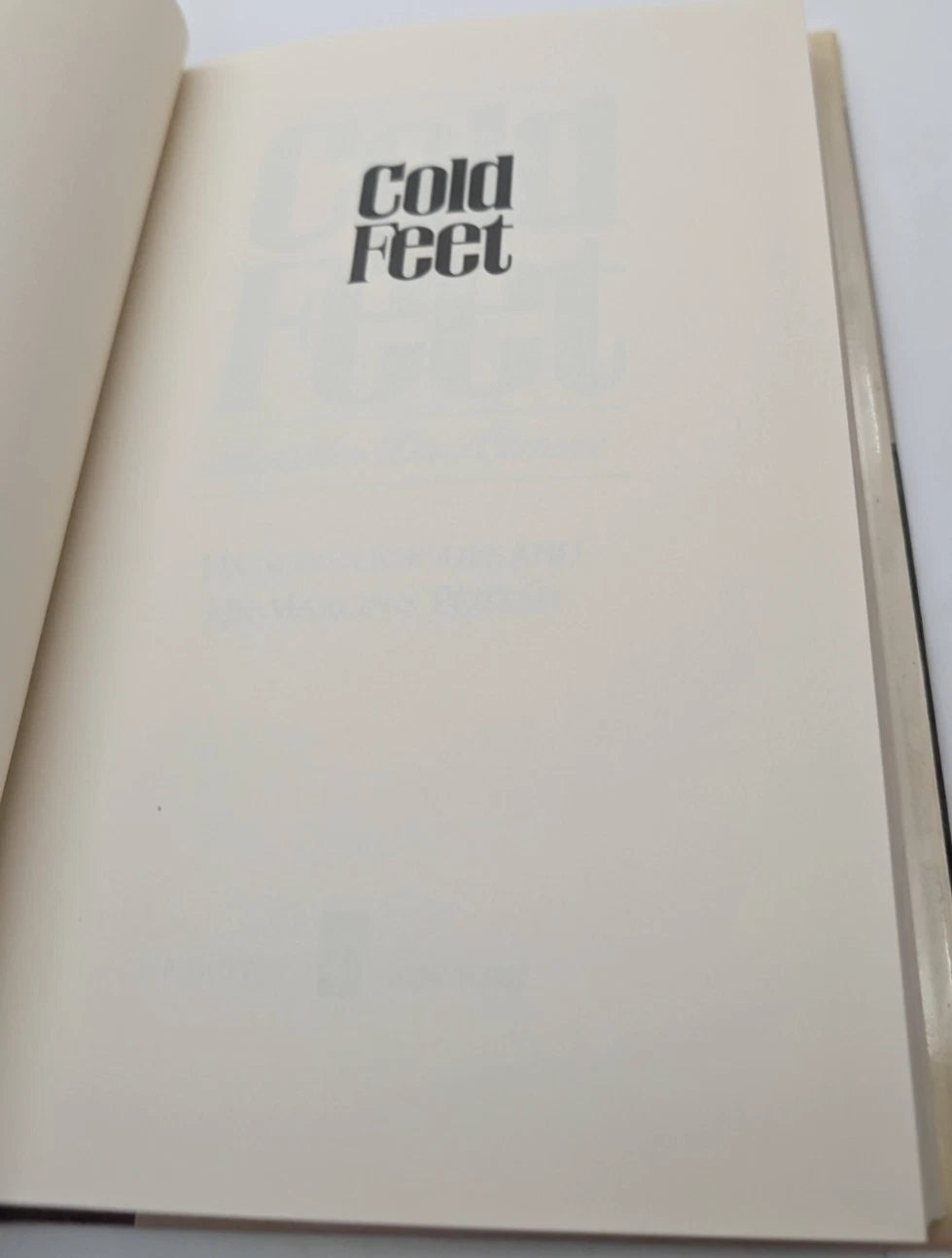 Cold Feet: Why Men Don't Commit by Sonya Rhodes & Marlin S. Potash, copy photograph 8