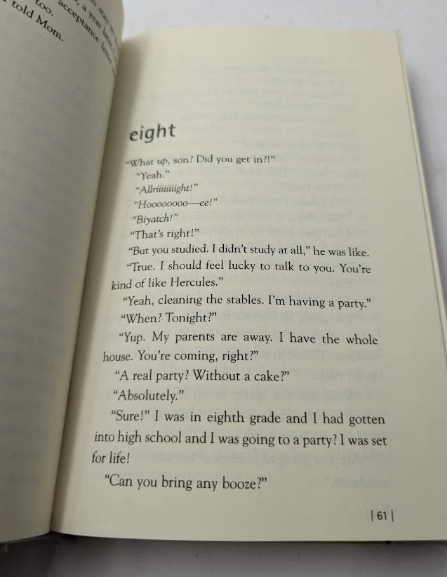 Its Kind of a Funny Story Ned Vizzini 2007 LB YA Mental Health Teen Fiction 9781417818181 Picture 4 of 6