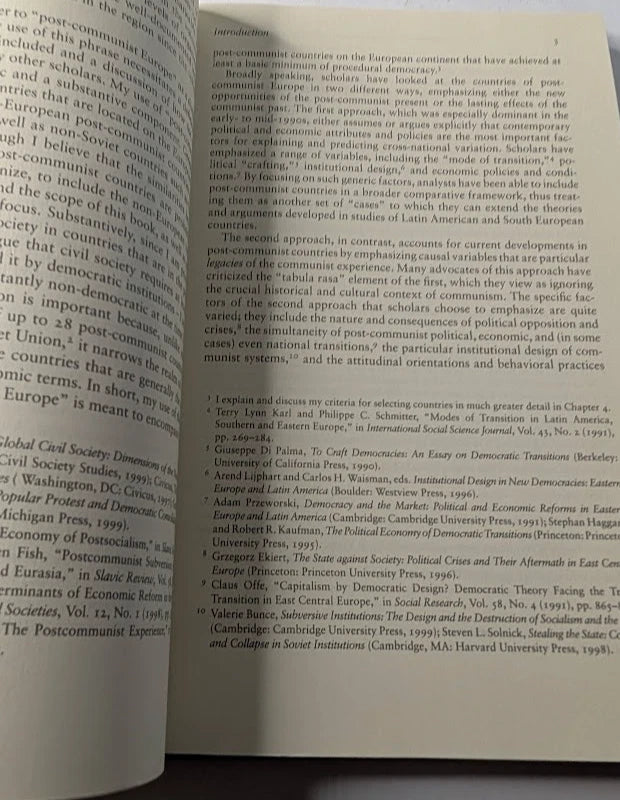 The Weakness of Civil Society in Post-Communist Europe - image 5 of 6
