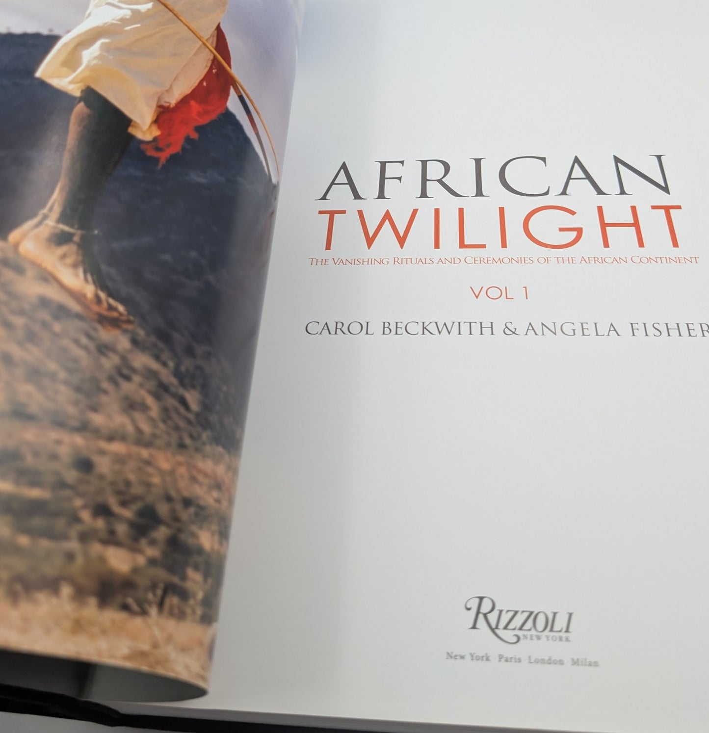 African Twilight Vanishing Rituals and Ceremonies of Africa Beckwith/Fisher RARE