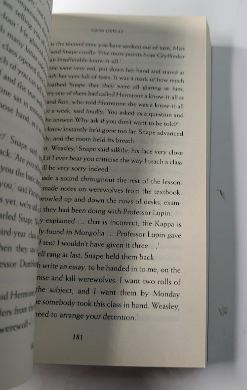 Harry Potter and the Prisoner of Azkaban by J.K. Rowling - book detail 6