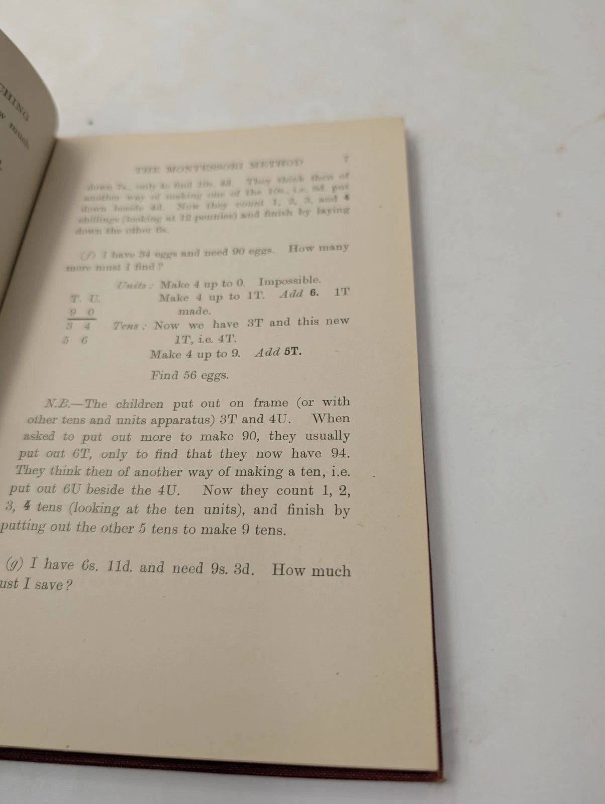 An Experiment in Number Teaching  1922 1st Edn by Jeannie B Thomson