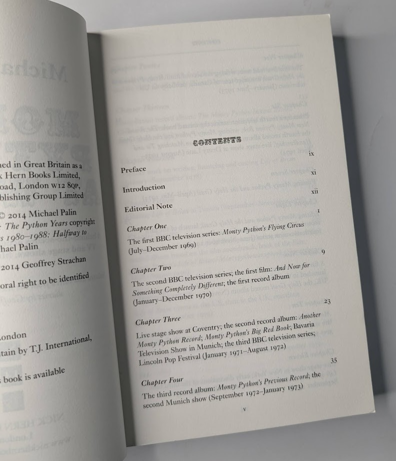 Monty Python at Work by Michael Palin - book detail 5