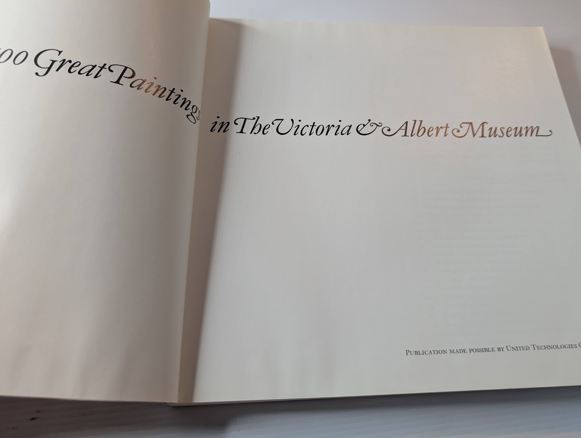 100 Great Paintings in The Victoria & Albert Museum by Kauffmann, Dr. Michael - book detail 4