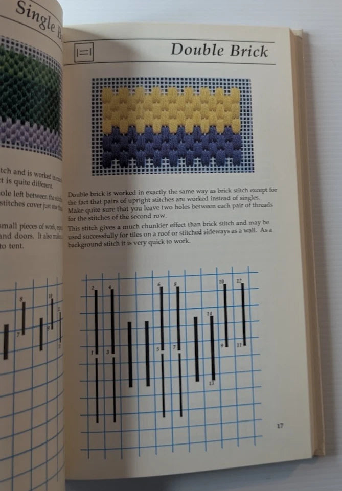 The Book of Needlepoint Stitches - actual copy photograph 6
