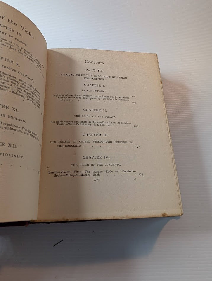 The Story of the Violin by Paul Stoeving | SIGNED Hardcover (1904) - book detail 12