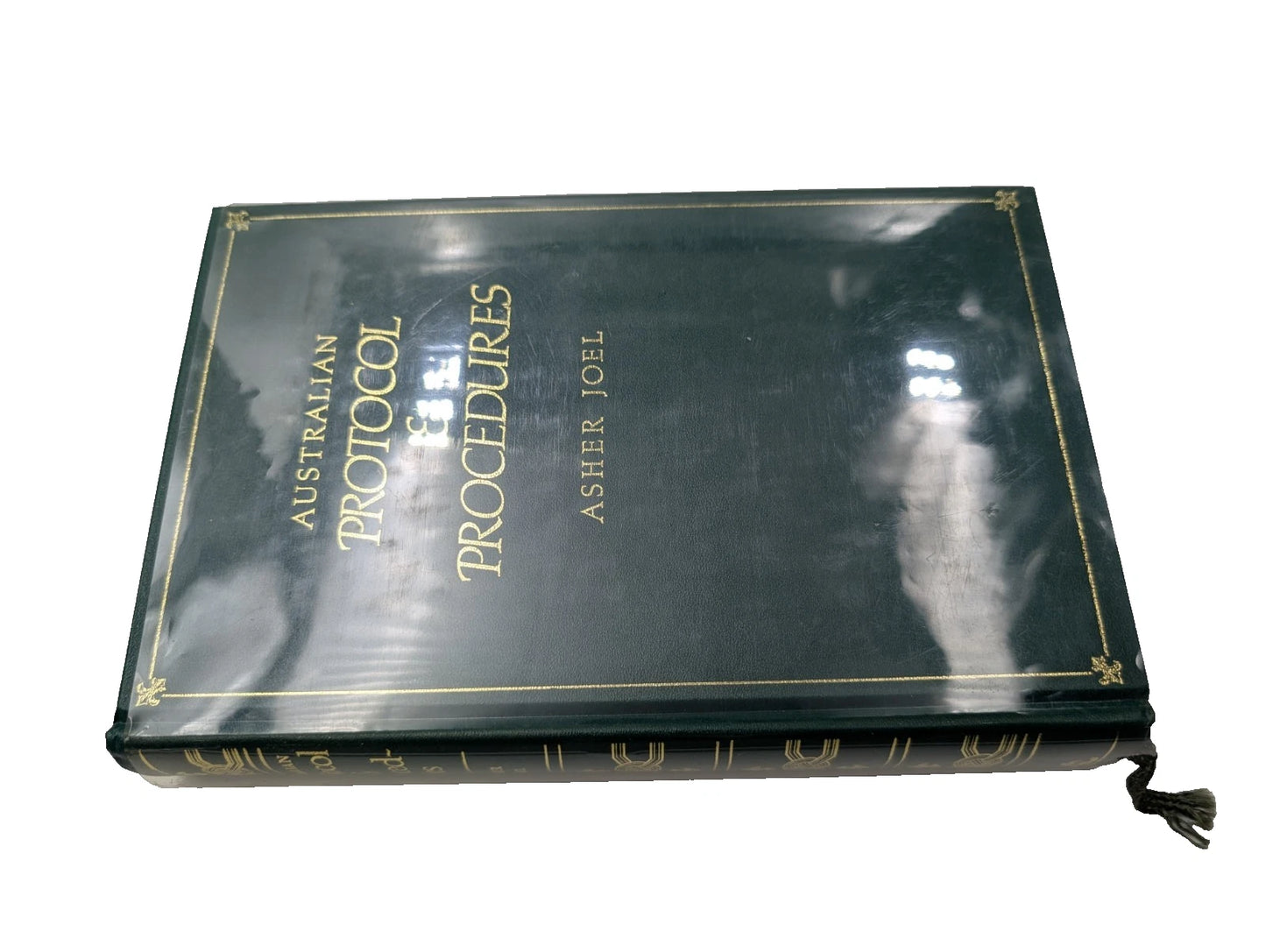 Australian Protocol & Procedures by Sir Asher Joel HC First Edition SIGNED