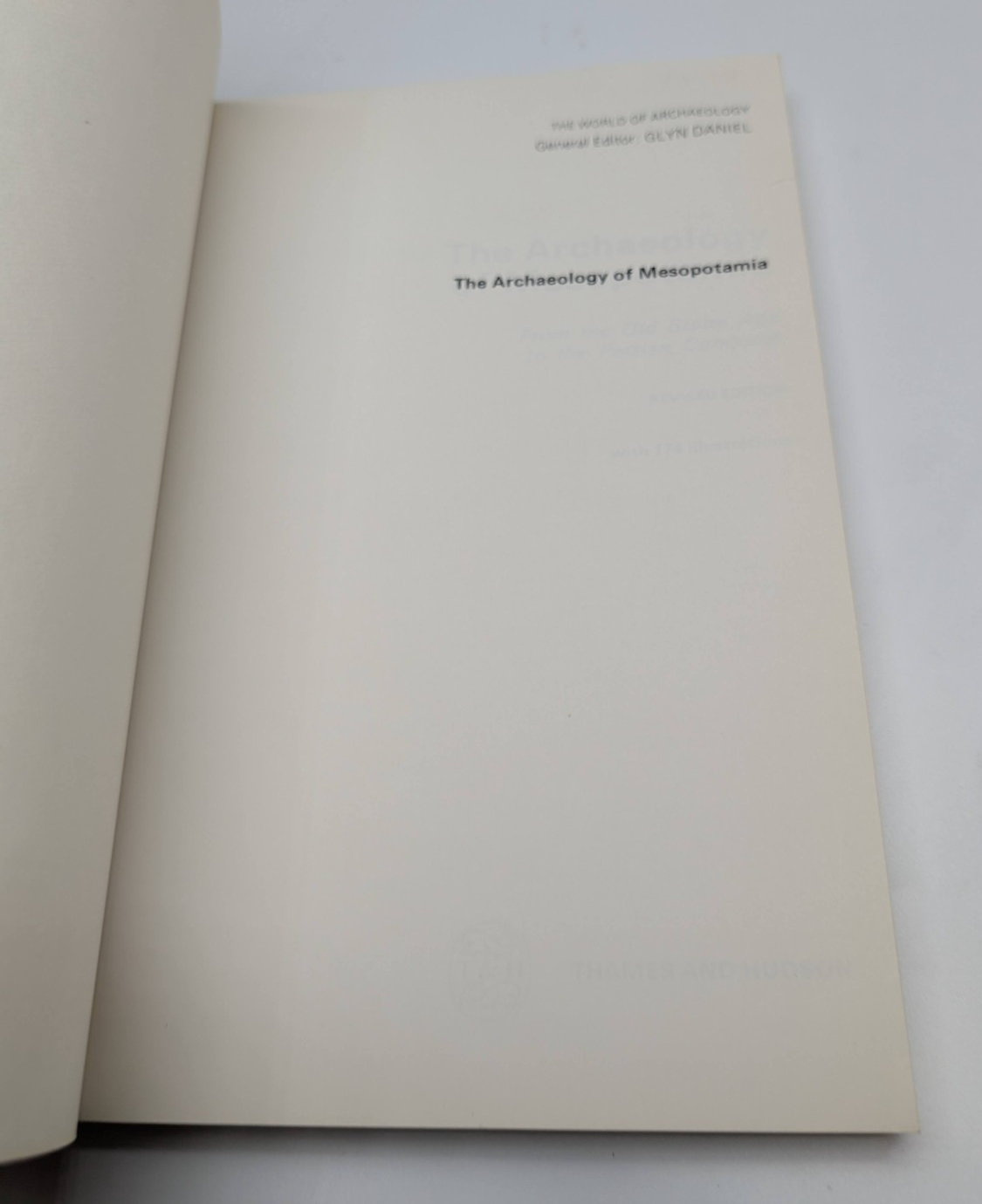 The Archaeology of Mesopotamia by Seton Lloyd - book detail 6