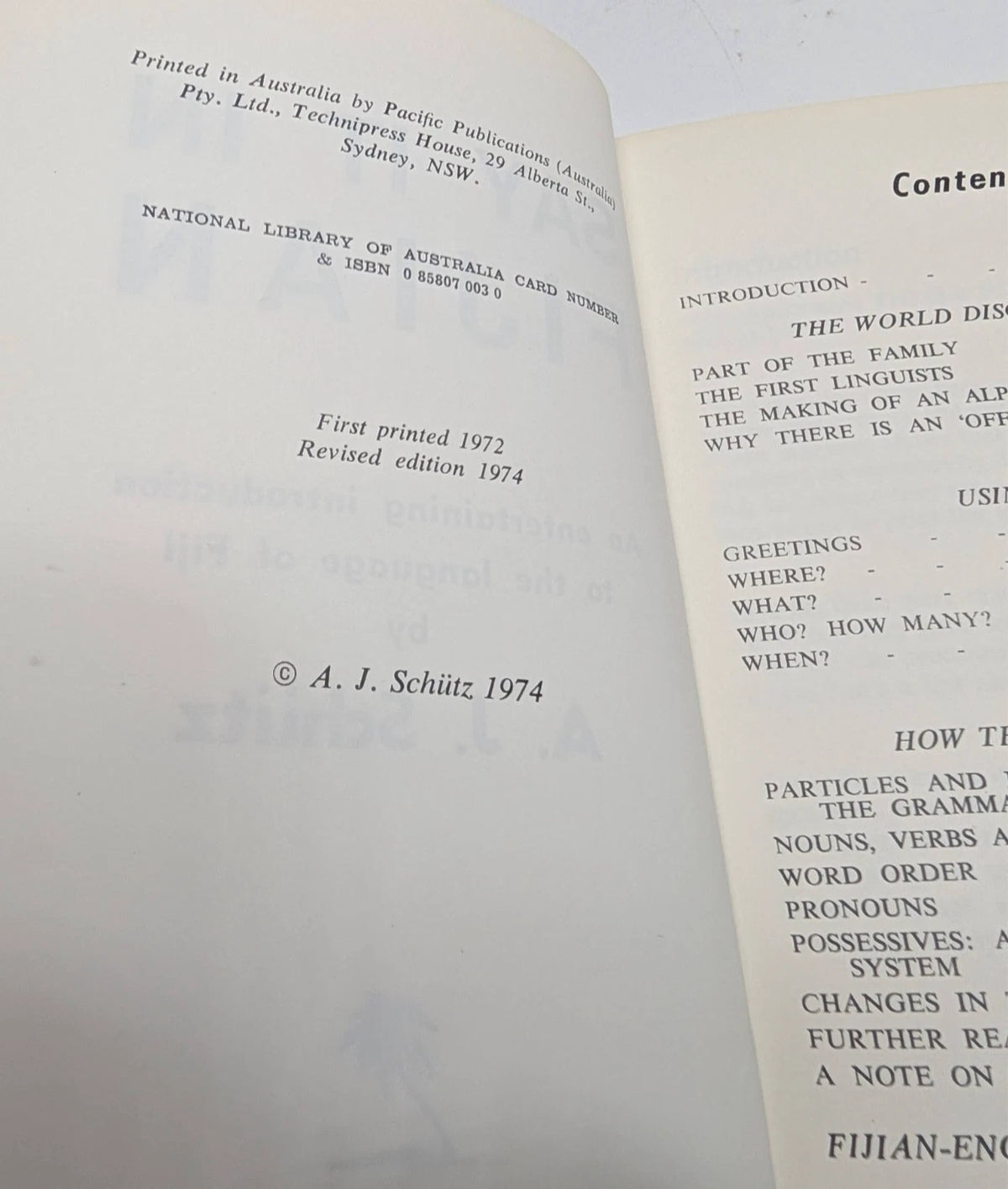 Say It in Fijian, 1972 paperback, copy photograph 10
