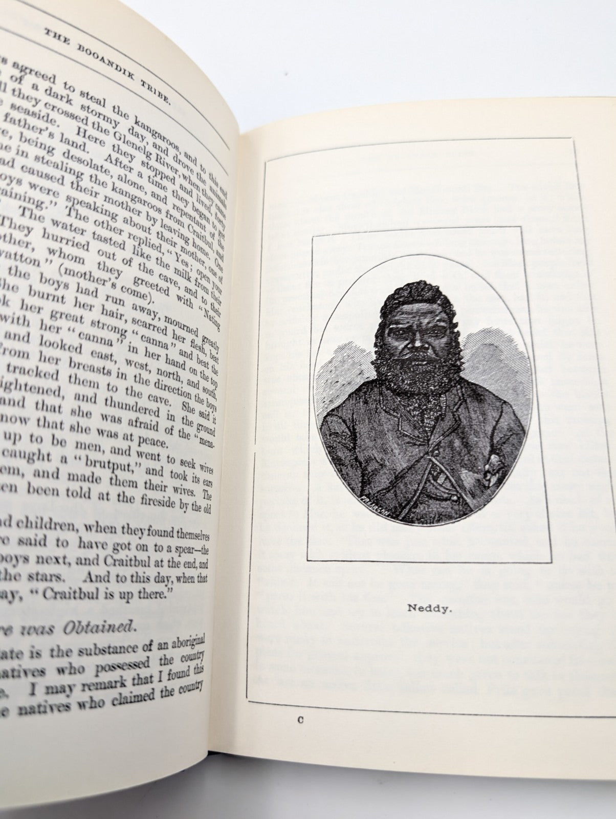 The Booandik Tribe South Australian Aborigines- 1965 Reprint of 1880 History