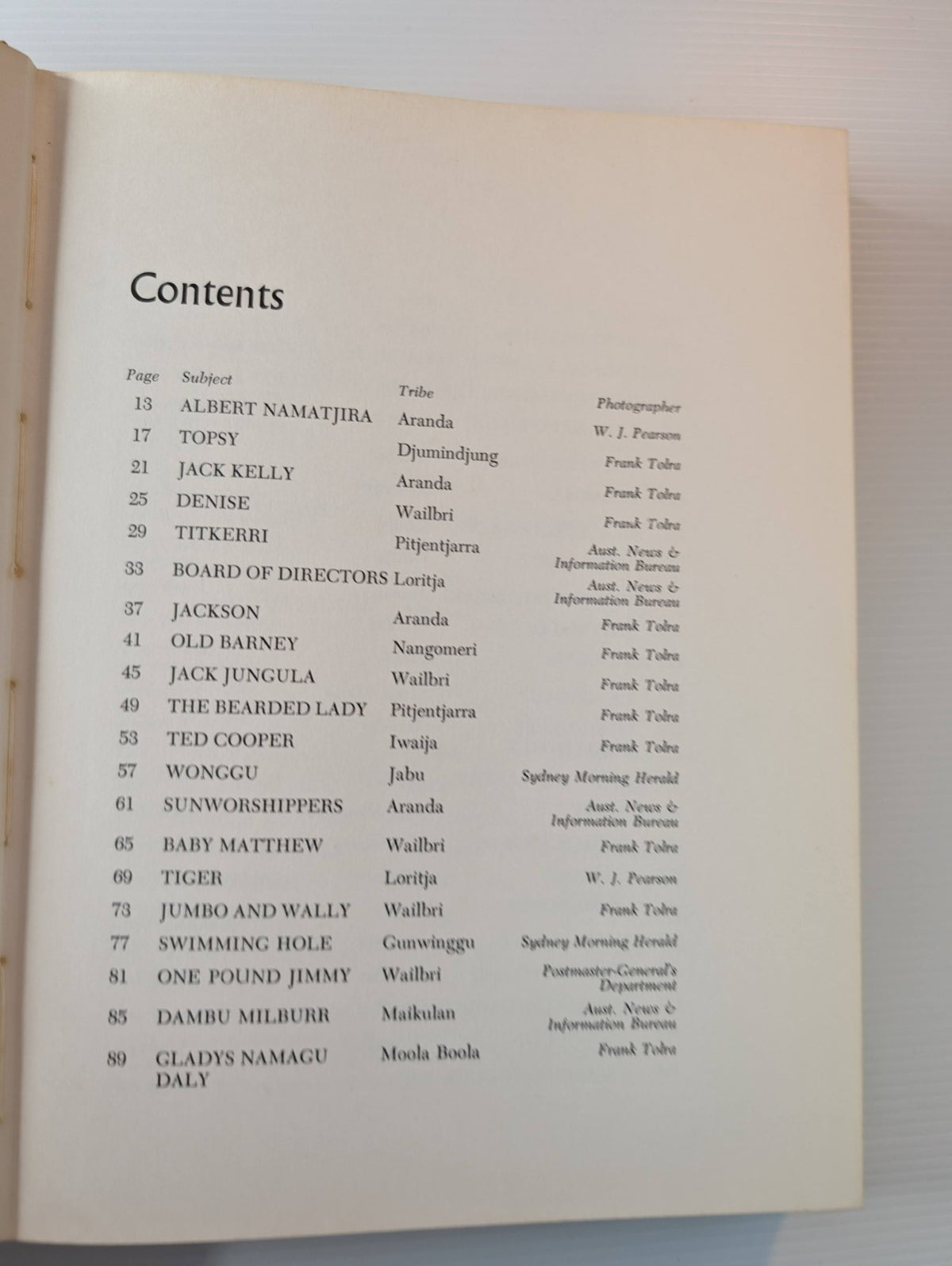 We the Aborigines by Douglas Lockwood - book detail 9