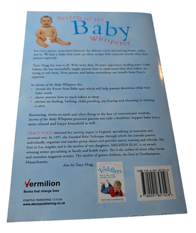 Secrets Of The Baby Whisperer: How to Calm, Connect and Communica by Tracy Hogg - book detail 2
