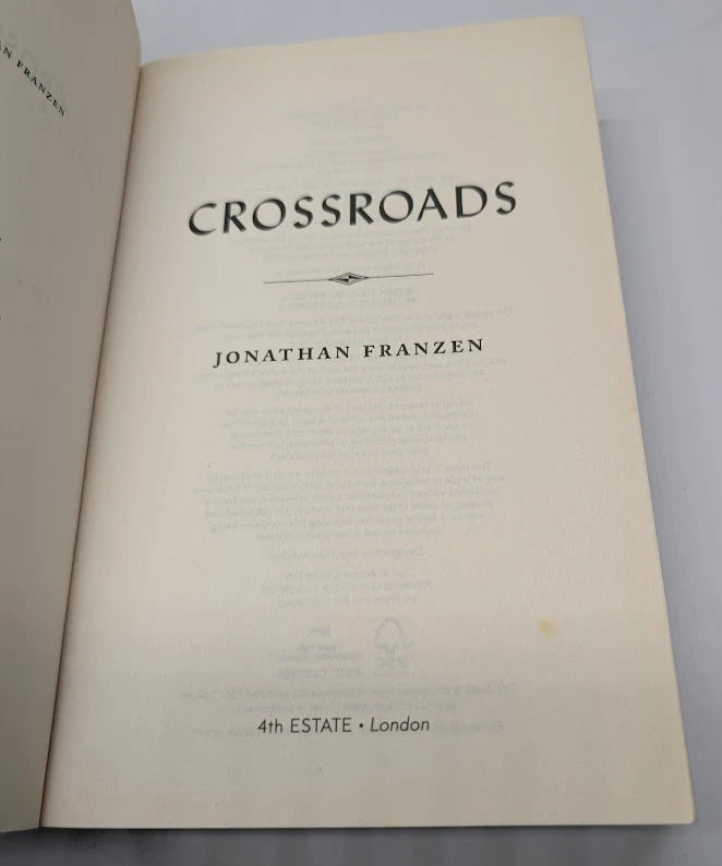 Crossroads  by Jonathan Franzen