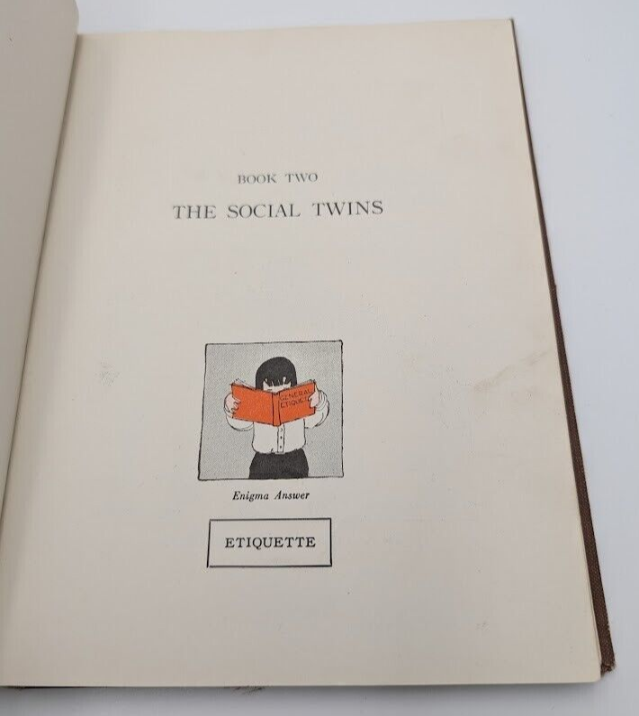 Little Folks from Etiquette Town: Happy Manikin and Social Twins Combined - book detail 6
