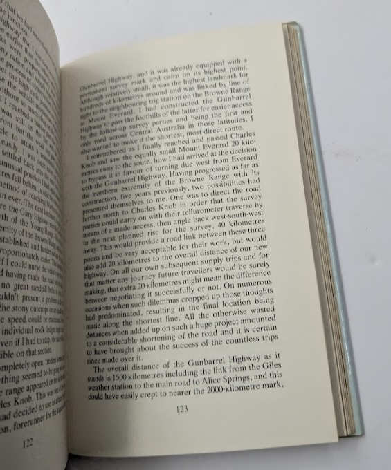 End of an Era by Len Beadell story of road construction crew - book detail 7