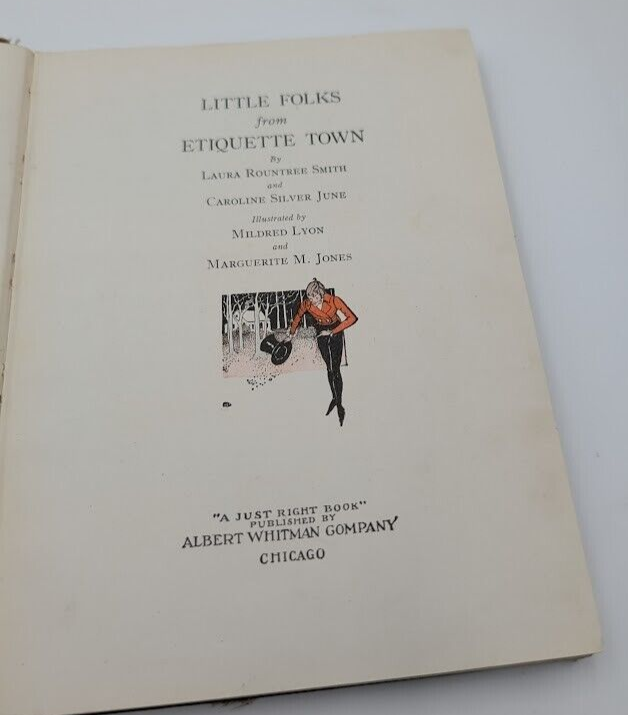 Little Folks from Etiquette Town: Happy Manikin and Social Twins Combined - book detail 12