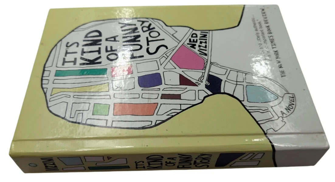 Its Kind of a Funny Story Ned Vizzini 2007 LB YA Mental Health Teen Fiction 9781417818181 Picture 3 of 6