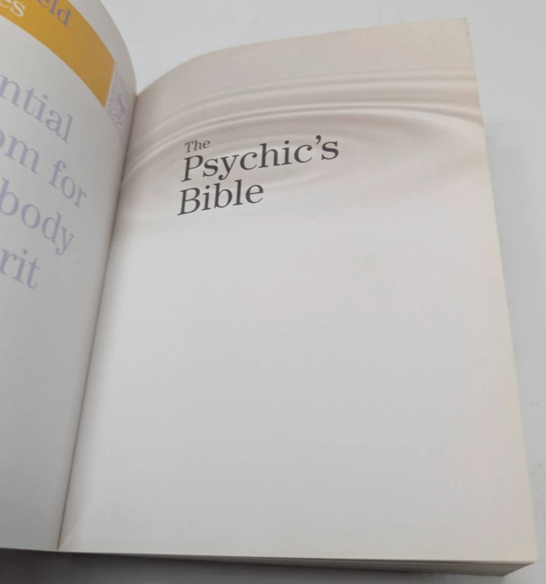 The Psychic's Bible, 2009 paperback, copy photograph 10