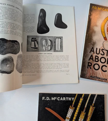 Australian Aboriginal Decorative Art / Rock Art / Stone Implements: Three-Booklet Set - copy photograph 9