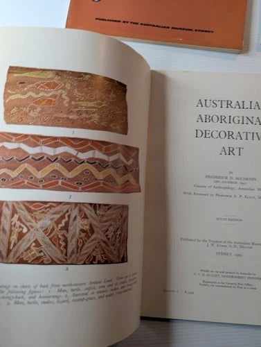 Australian Aboriginal Decorative Art / Rock Art / Stone Implements: Three-Booklet Set - copy photograph 4