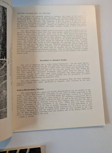 Australian Aboriginal Decorative Art / Rock Art / Stone Implements: Three-Booklet Set - copy photograph 7