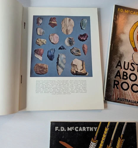 Australian Aboriginal Decorative Art / Rock Art / Stone Implements: Three-Booklet Set - copy photograph 8