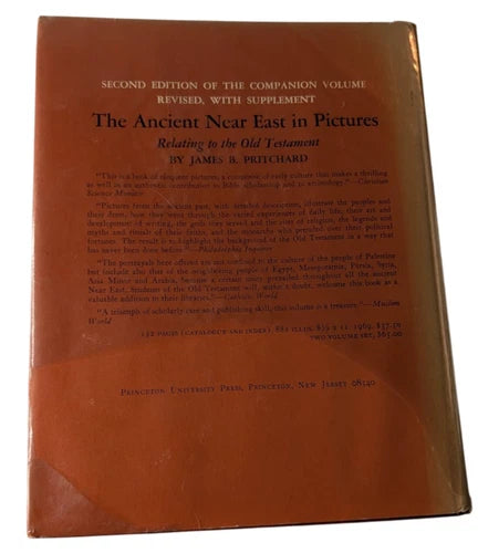 Ancient Near Eastern Texts Relating to the Old Testament: Third Edition with Supplement - copy photograph 2