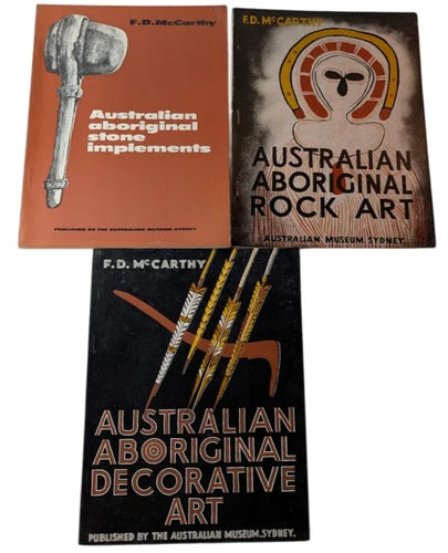Australian Aboriginal Decorative Art / Rock Art / Stone Implements: Three-Booklet Set - copy photograph 1