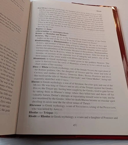 Classical Mythology: A Dictionary of the Tales, Characters and Traditions of Classical Mythology - copy photograph 6