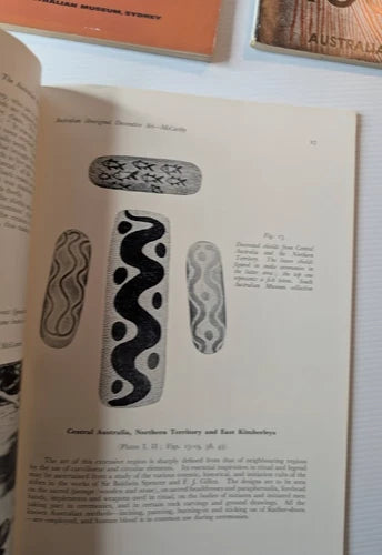 Australian Aboriginal Decorative Art / Rock Art / Stone Implements: Three-Booklet Set - copy photograph 3