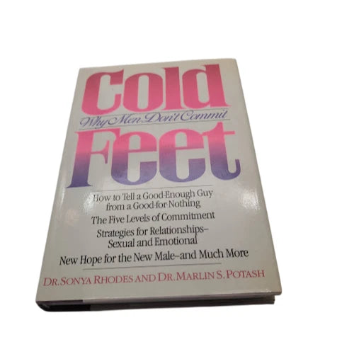 Cold Feet: Why Men Don't Commit by Sonya Rhodes & Marlin S. Potash, copy photograph 1