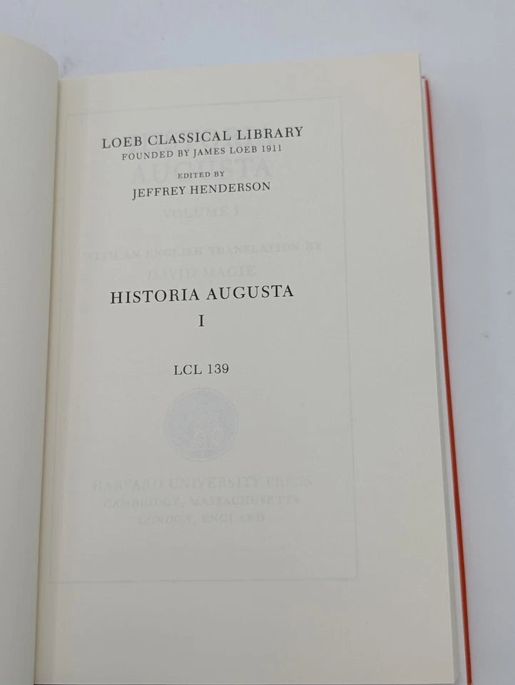 Historia Augusta Volume I, actual copy, photo 7 of 9