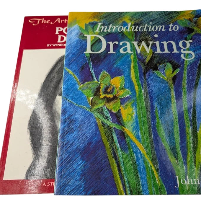 Drawing Book Bundle: Introduction to Drawing + Portrait Drawing - photograph 3