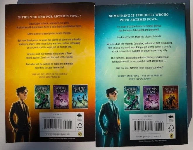Artemis Fowl Book Bundle: The Last Guardian + The Atlantis Complex - photograph 2