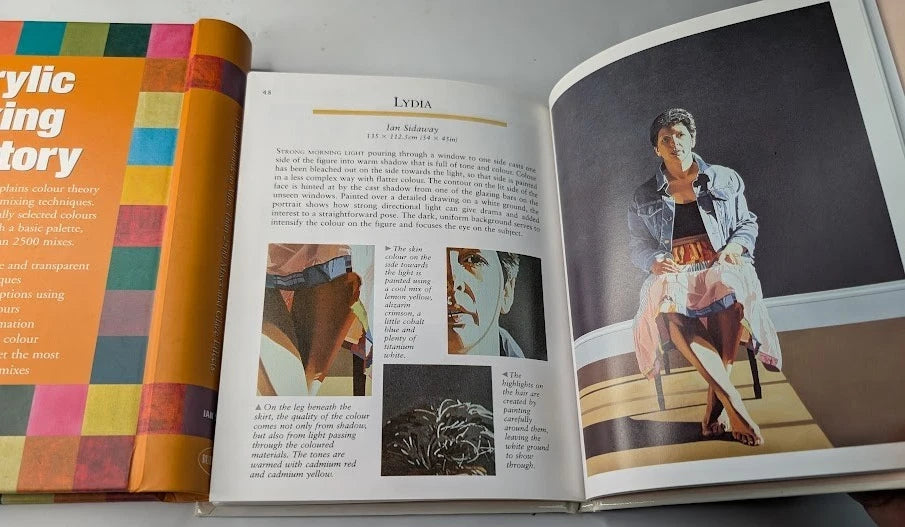 Ian Sidaway Art Book Bundle: Acrylic Mixing Directory + Portrait Painter's Pocket Palette - photograph 4