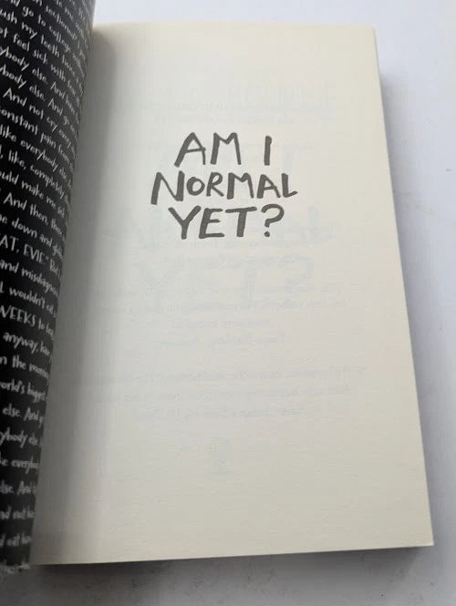 Am I Normal Yet Holly Bourne The Normal Series YA Teen Fiction PB 2018