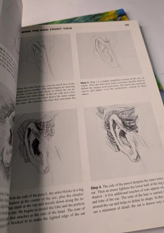 Drawing Book Bundle: Introduction to Drawing + Portrait Drawing - photograph 4
