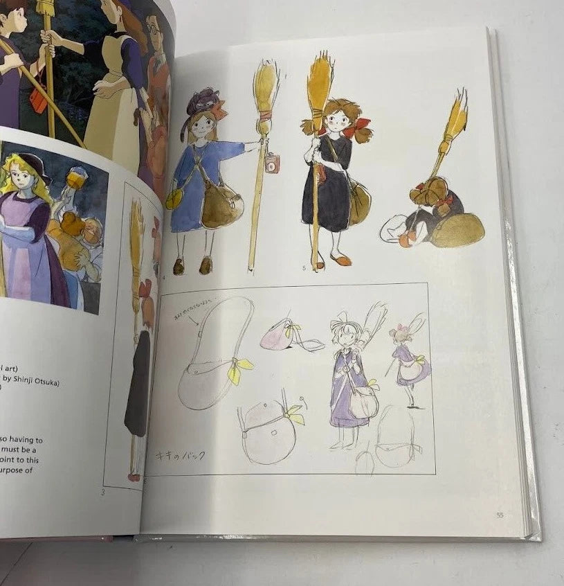 Art of Kikis Delivery Service by Hayao Miyazaki - Pop Culture Animation Art