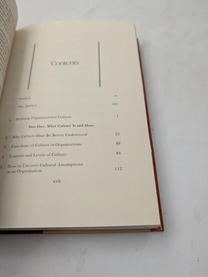 Organizational Culture and Leadership, actual first edition copy, photo 10 of 14