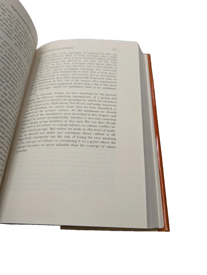 Organizational Culture and Leadership, actual first edition copy, photo 7 of 14