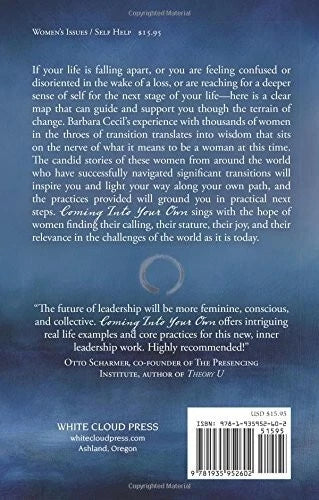 Coming Into Your Own: A Woman's Guide Through Life Transitions by Barbara Cecil