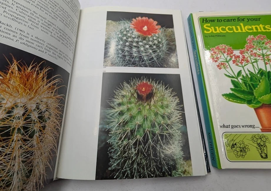 Cacti and Succulents Book Bundle: Illustrated Encyclopedia + Plant Care Guide - photograph 4