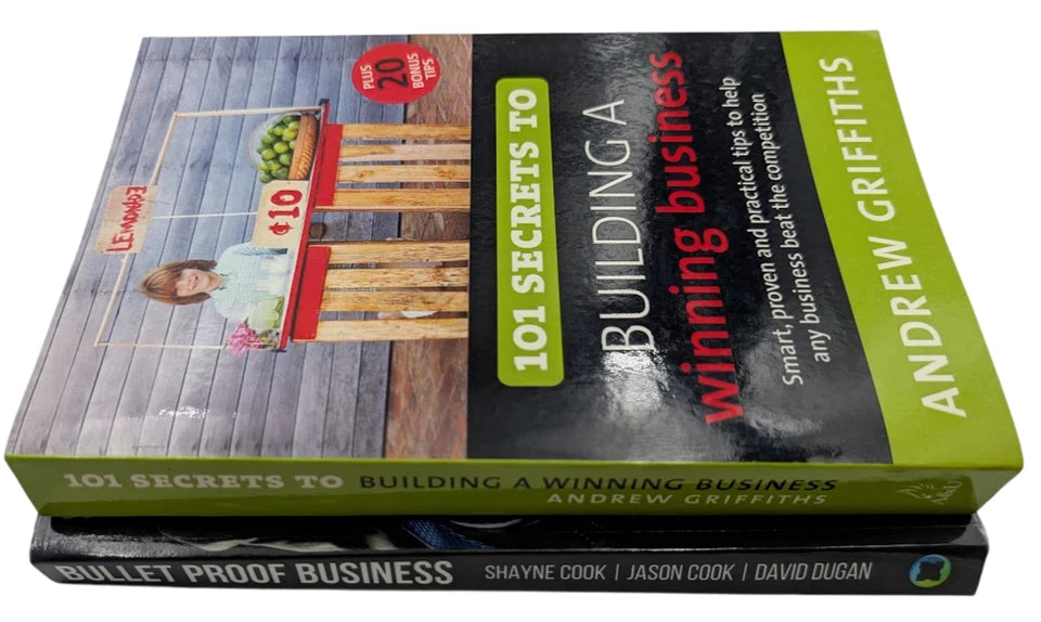 Business Book Bundle: 101 Secrets to Building a Winning Business + Bullet Proof Business - photograph 2
