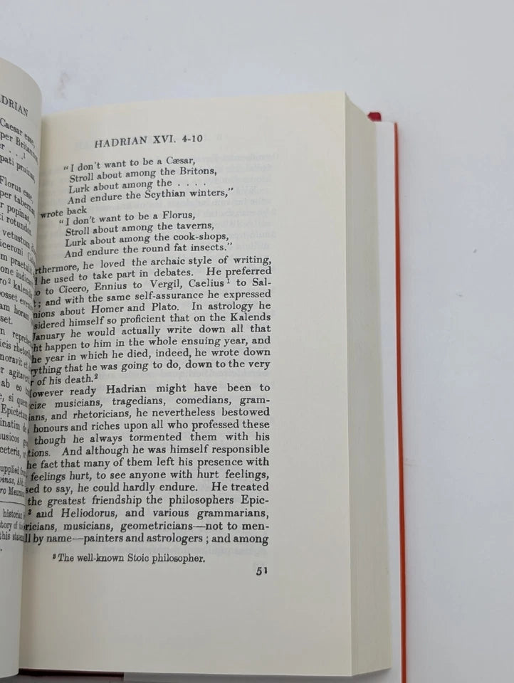 Historia Augusta Volume I, actual copy, photo 5 of 9