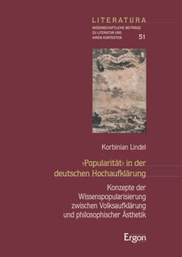 Popularität in der deutschen Hochaufklärung (German Edition), copy photograph 1
