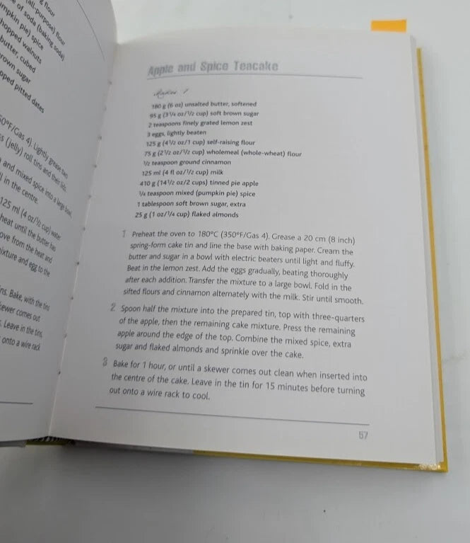 A Cook's Book of Baking Butter Sugar Flour - Dessert Recipes Cookbook