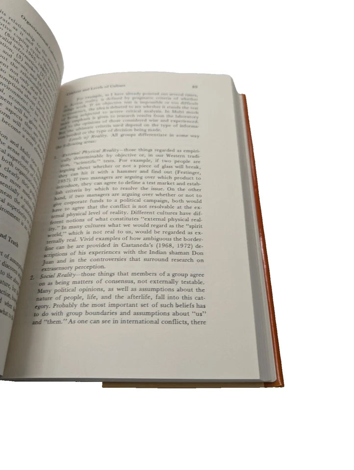Organizational Culture and Leadership, actual first edition copy, photo 8 of 14