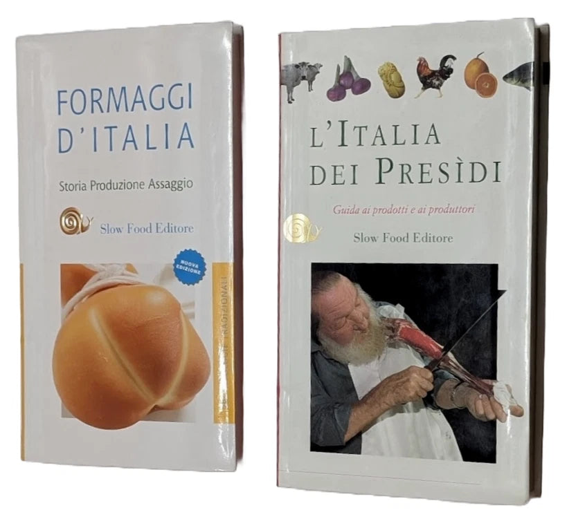 Slow Food Italia Book Bundle: Formaggi d'Italia + L'Italia dei Presìdi - photograph 2