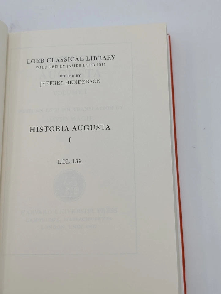 Historia Augusta Volume I, actual copy, photo 4 of 9