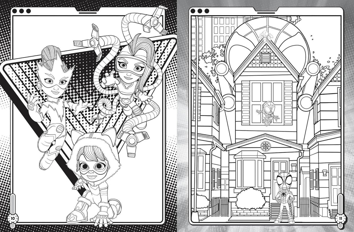 Spidey and His Amazing Friends Jumbo Colouring Book 2